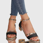 Elegant Women’s Heeled Sandals – Stylish Comfort for Everyday Wear