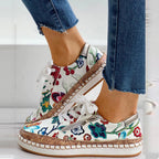 Stylish Women’s Floral Shoes – Elegant Comfort for Everyday Wear