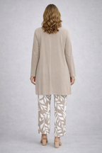 Jeryl | Women's Patterned Cardigan Three-Piece Set