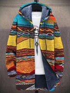 Iris | Women's Colorblock Cardigan with Zip Closure
