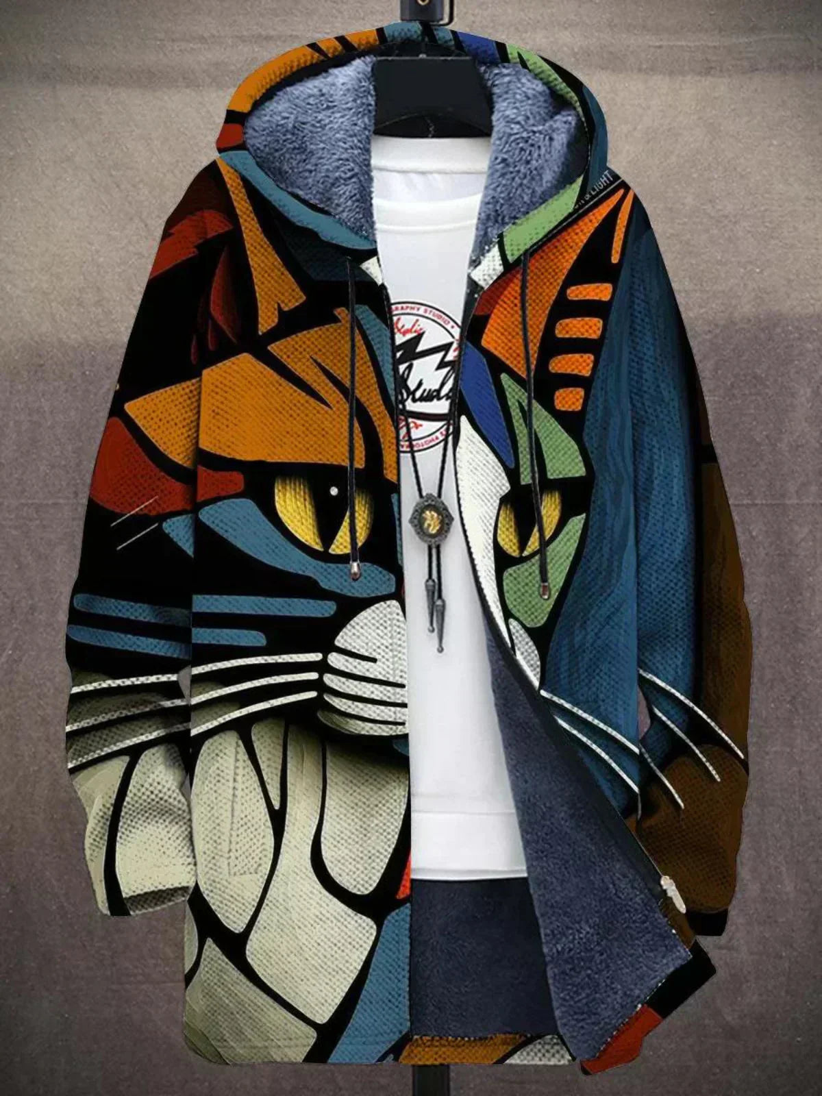 Iris | Women's Colorblock Cardigan with Zip Closure