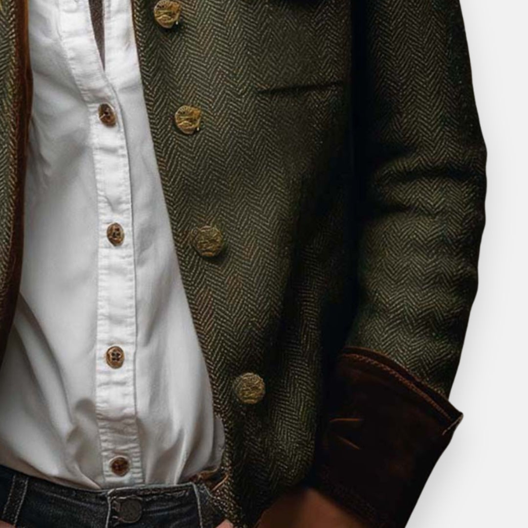 Chelsea | Women Tweed Jacket Tailored Fit Herringbone