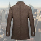 Henrik | Men's Quilted Vest with Knit Panel