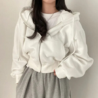 Harriet | Women's Oversized Zip Hoodie with Pockets