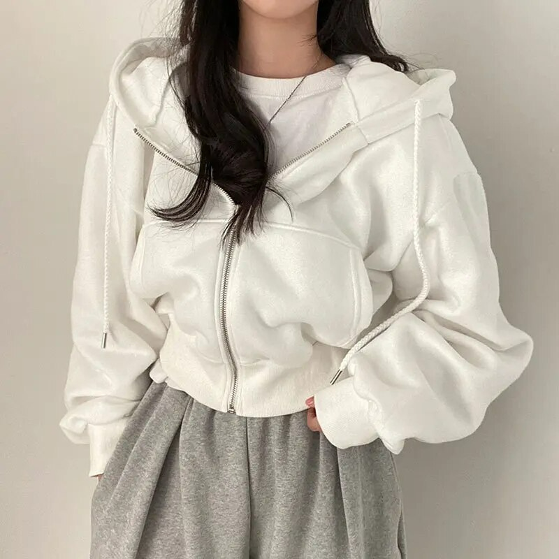 Harriet | Women's Oversized Zip Hoodie with Pockets