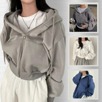Harriet | Women's Oversized Zip Hoodie with Pockets