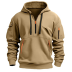 Madsen | Men's Half-Zip Hoodie with Cargo Pockets