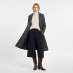 Stylish and warm women's jacket in gray