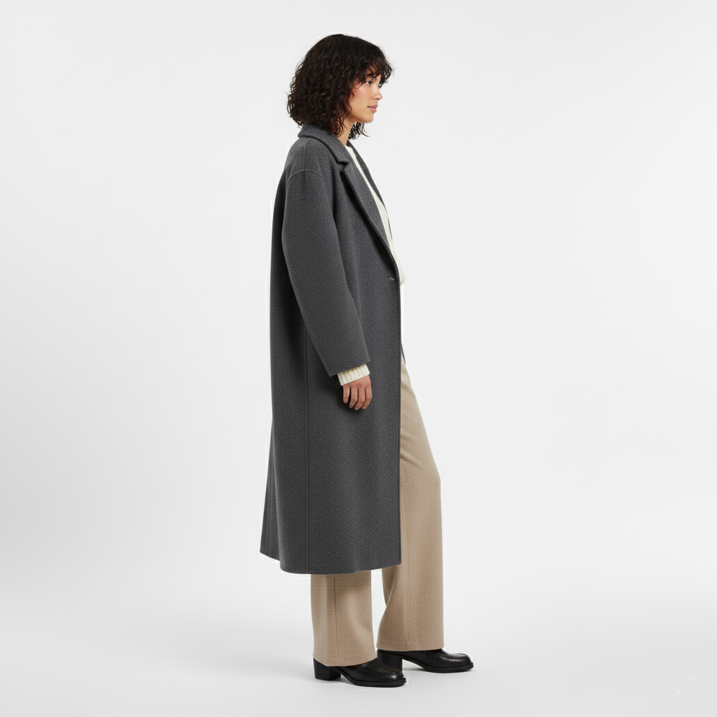 Elegant and functional women's jacket in gray