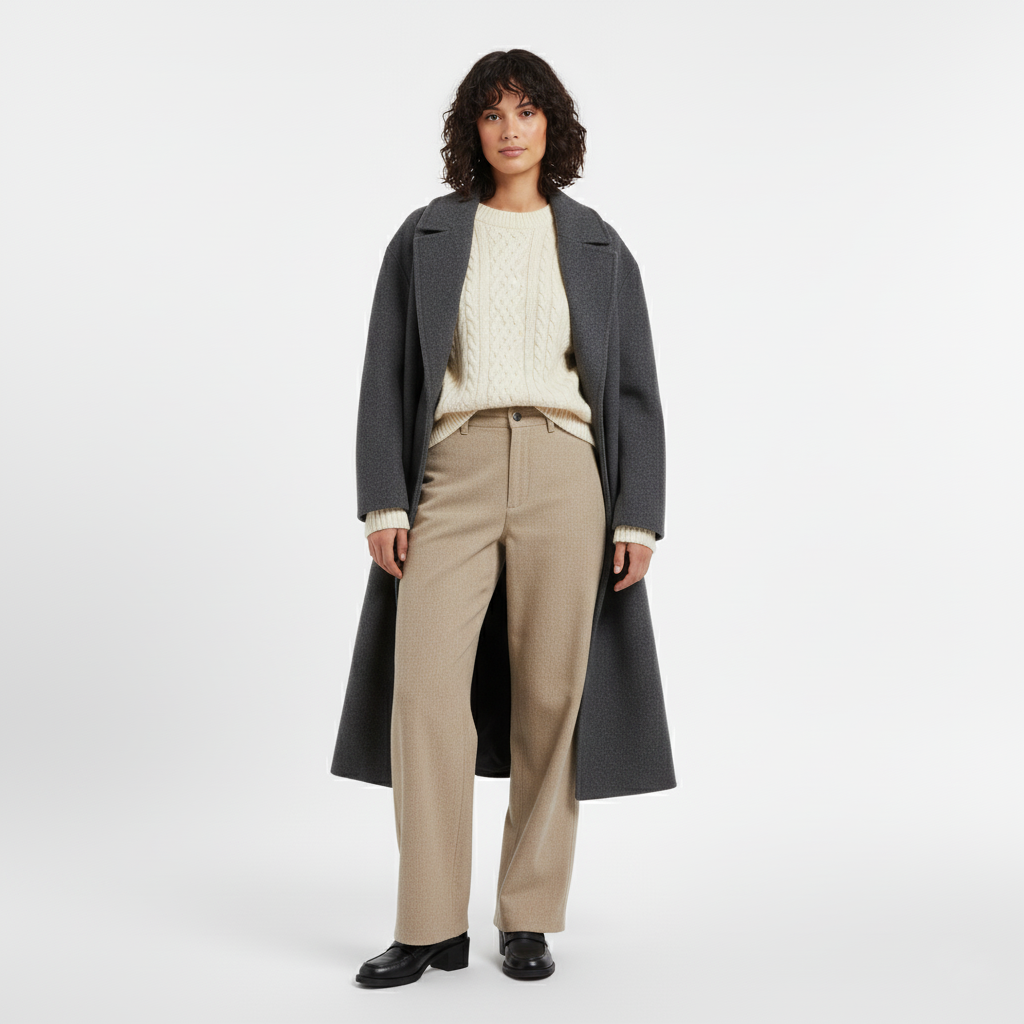 Elegant and functional women's jacket in gray