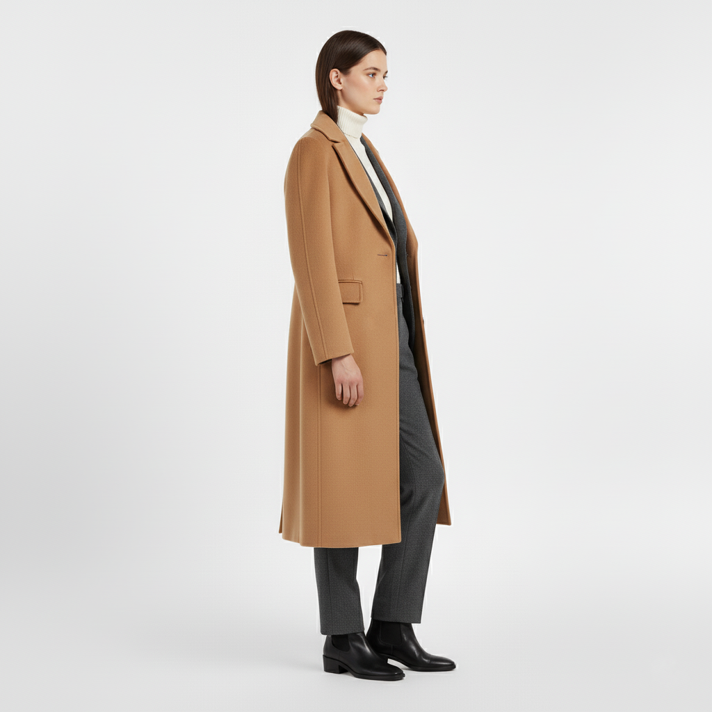 Stylish and comfortable women's jacket in brown