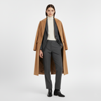 Stylish and comfortable women's jacket in brown