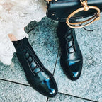 Stylish Women’s Leather Ankle Boots – Everyday Comfort with Timeless Elegance