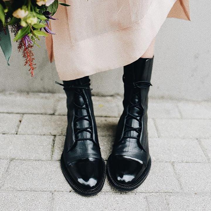 Stylish Women’s Leather Ankle Boots – Everyday Comfort with Timeless Elegance