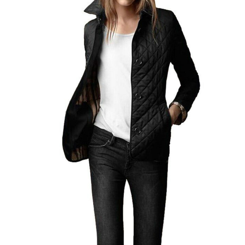 Cambria | Women's Quilted Button-Front Jacket