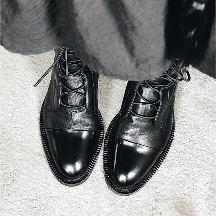 Stylish Women’s Leather Ankle Boots – Everyday Comfort with Timeless Elegance
