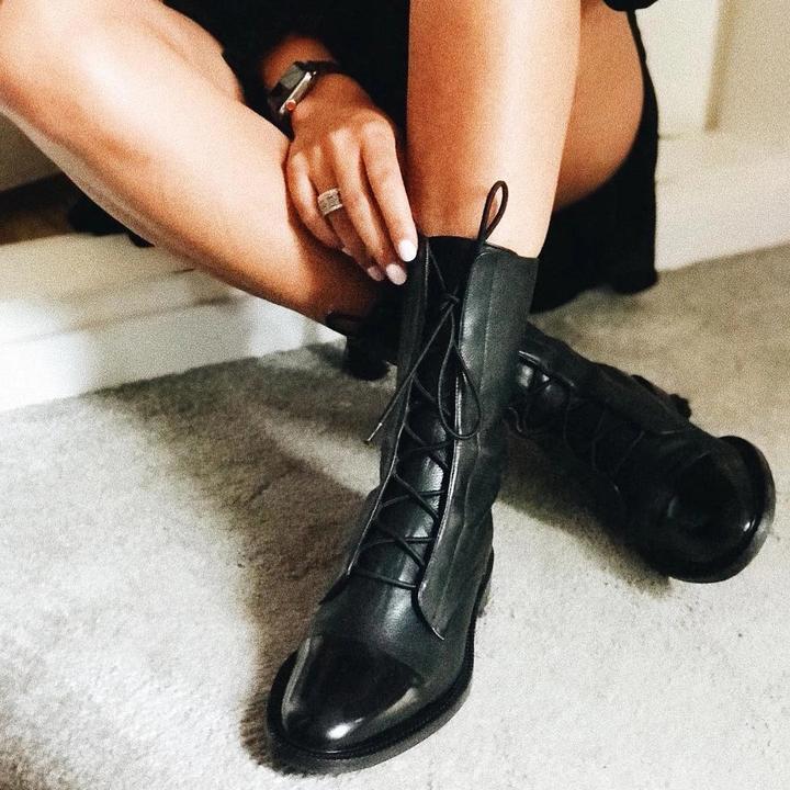 Stylish Women’s Leather Ankle Boots – Everyday Comfort with Timeless Elegance