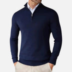 Greyson | Men's Cashmere Half-Zip Sweater