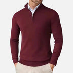 Greyson | Men's Cashmere Half-Zip Sweater