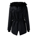 Marlena | Women's Parka Coat with Faux Fur Hood