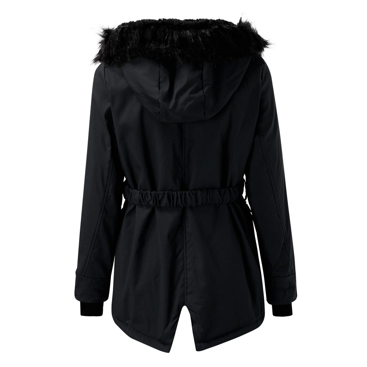 Marlena | Women's Parka Coat with Faux Fur Hood