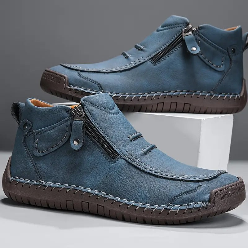 Julian | Men's Brown Leather Ankle Boot