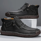 Julian | Men's Brown Leather Ankle Boot