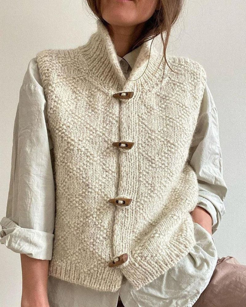 Camila | Women's Sleeveless Knit Gilet