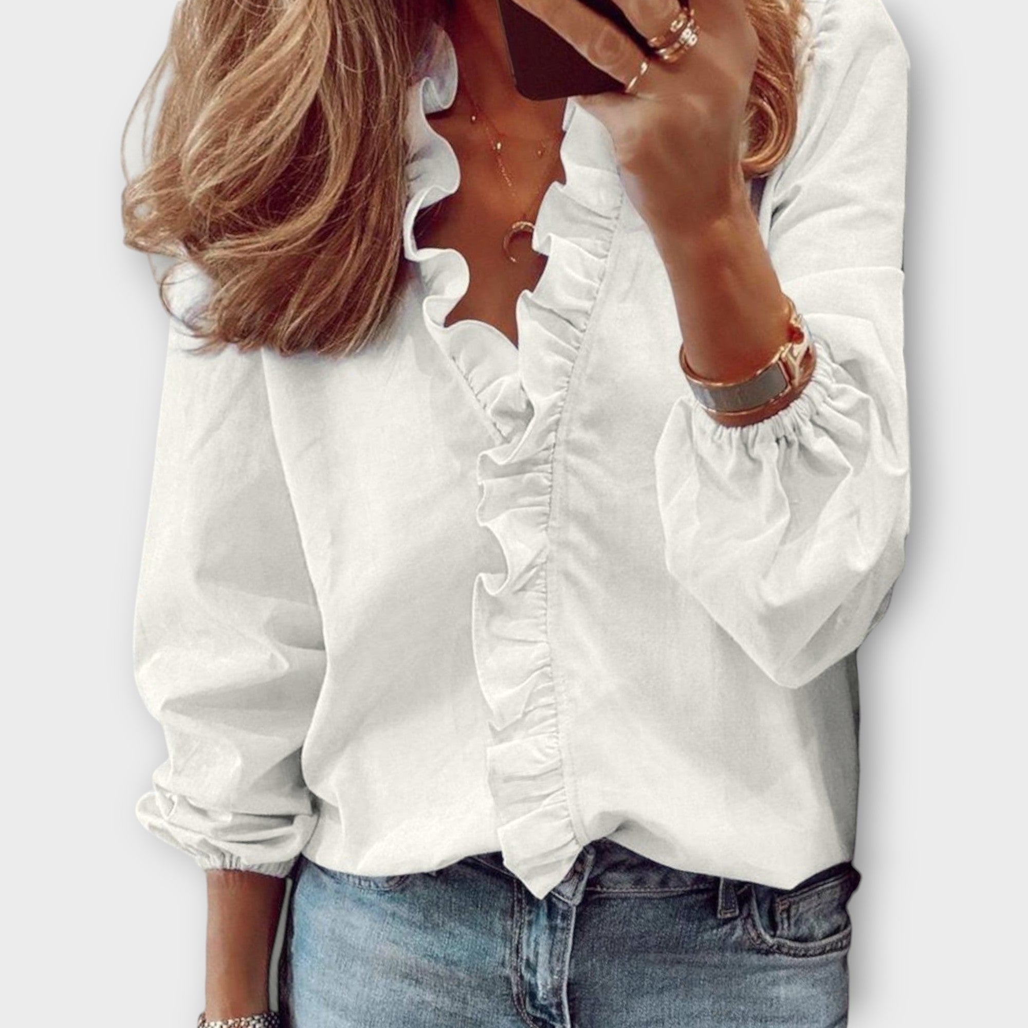 Elegant Summer Blouse for Women, Lightweight and Feminine Fit