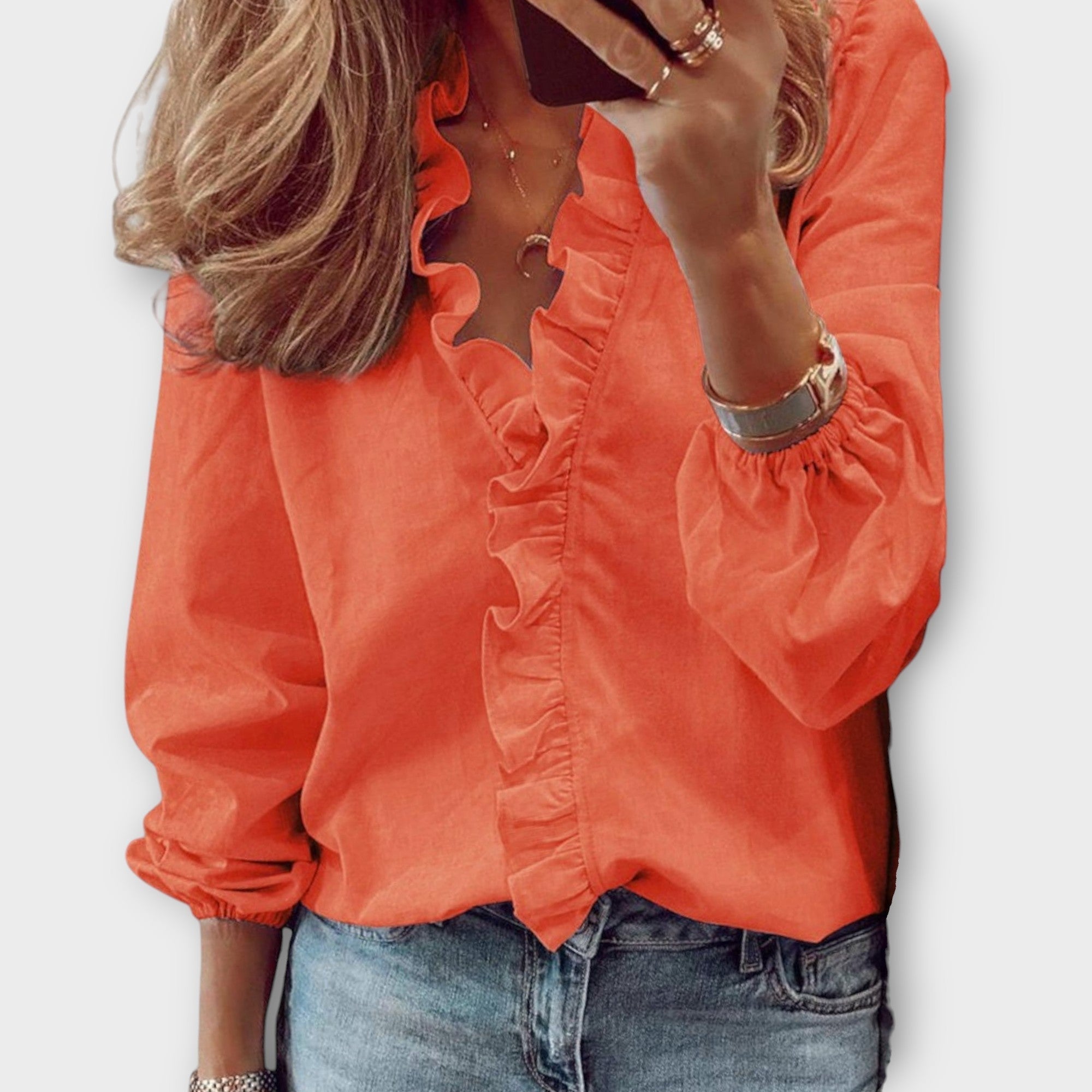 Elegant Summer Blouse for Women, Lightweight and Feminine Fit