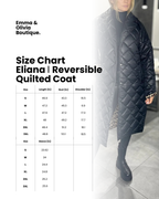 Eliana | Women's Reversible Quilted Coat