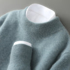 Stephanie | Women's Classic Crew Neck Knit Sweater