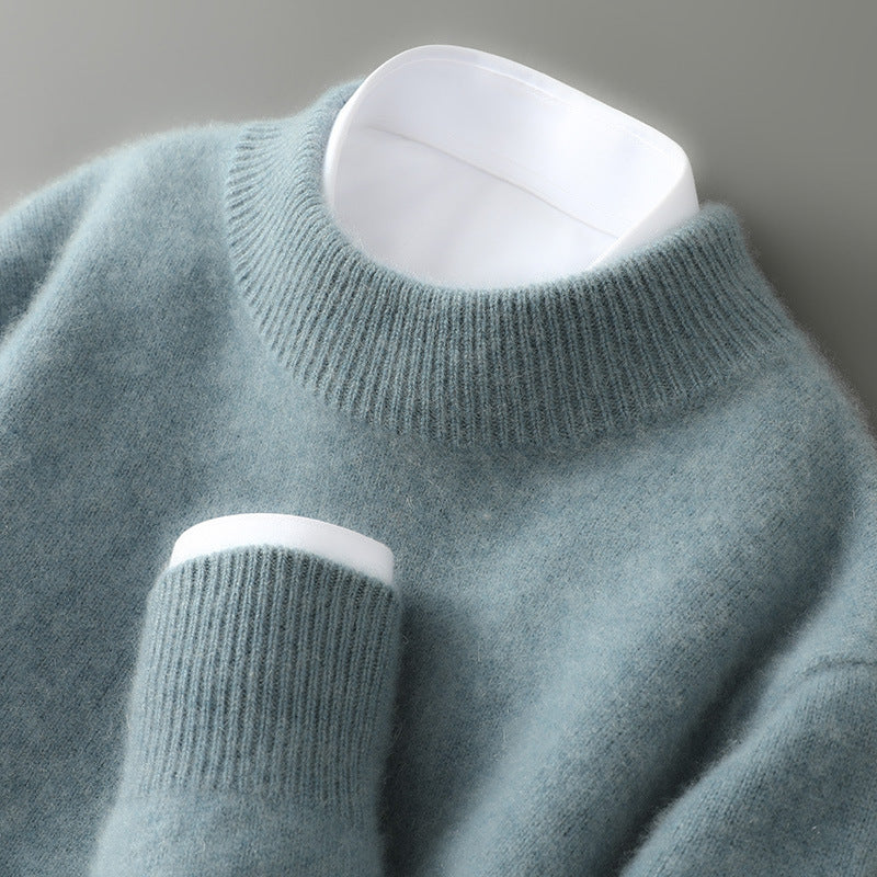 Stephanie | Women's Classic Crew Neck Knit Sweater