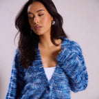 Lena | Women's Oversized Cardigan with Textured Knit