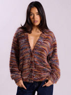 Lena | Women's Oversized Cardigan with Textured Knit