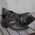Anaïs | Women's Western Studded Ankle Boots