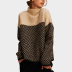 Carly | Women's Geometric Pattern Sweater