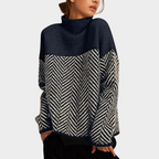 Carly | Women's Geometric Pattern Sweater