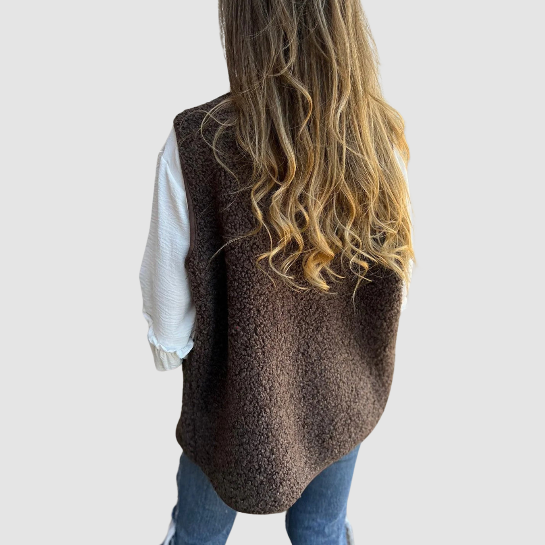 Chantal | Women's Button-Front Spring Vest