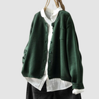 Berlinda | Women's Soft-Knit Button Cardigan