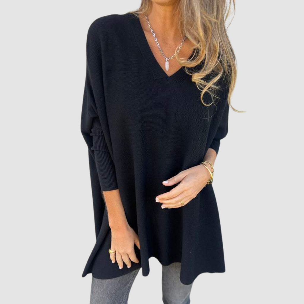 Linda | Women's Lightweight V-Neck Sweater