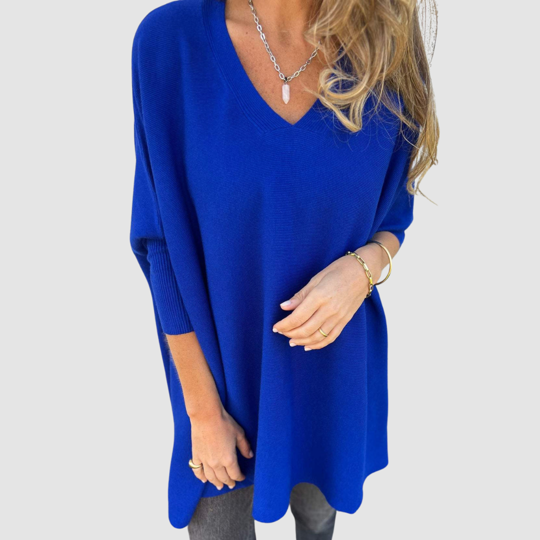 Linda | Women's Lightweight V-Neck Sweater