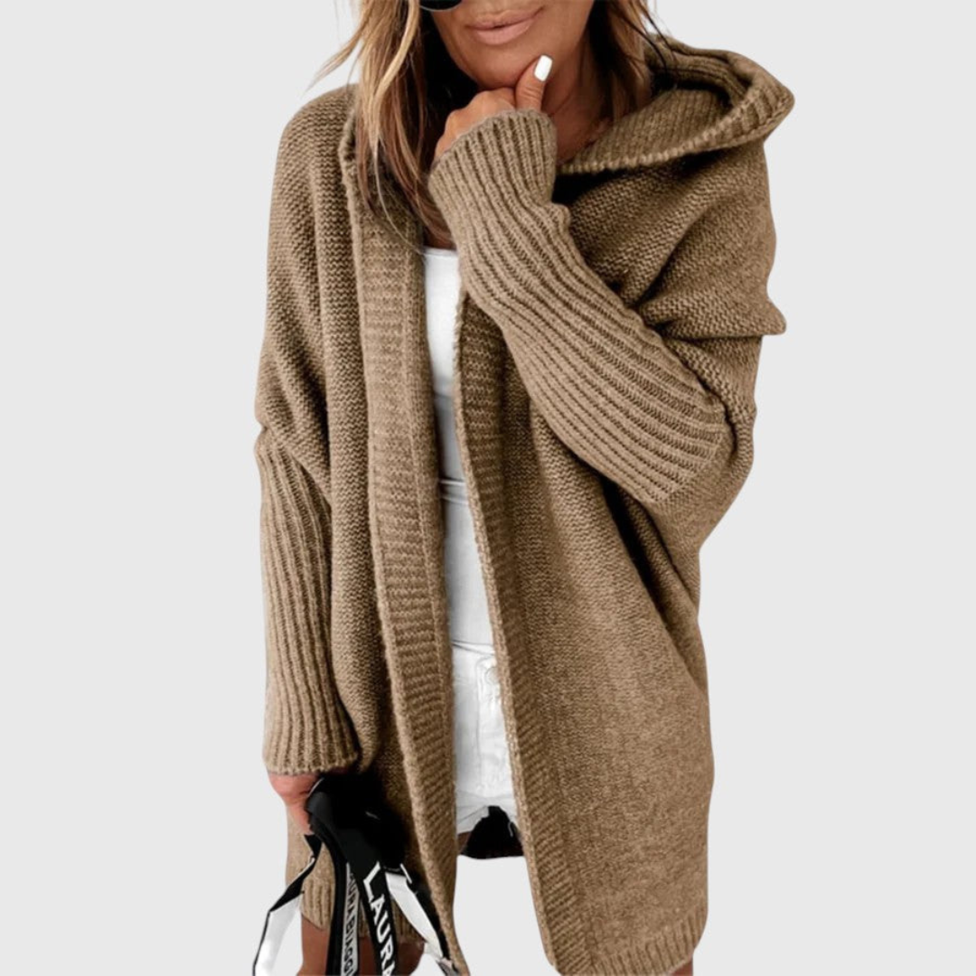 Charlotte | Women's Hooded Knit Cardigan