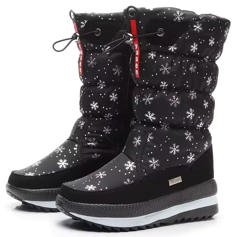 Eveline | Women Waterproof Snow Boots Warm Insulated