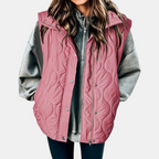 Flora | Women's Quilted Gilet with Removable Hood