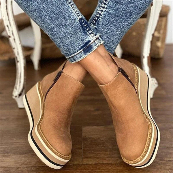 Stylish Women’s Ankle Boots, Waterproof and Comfortable for Everyday Wear