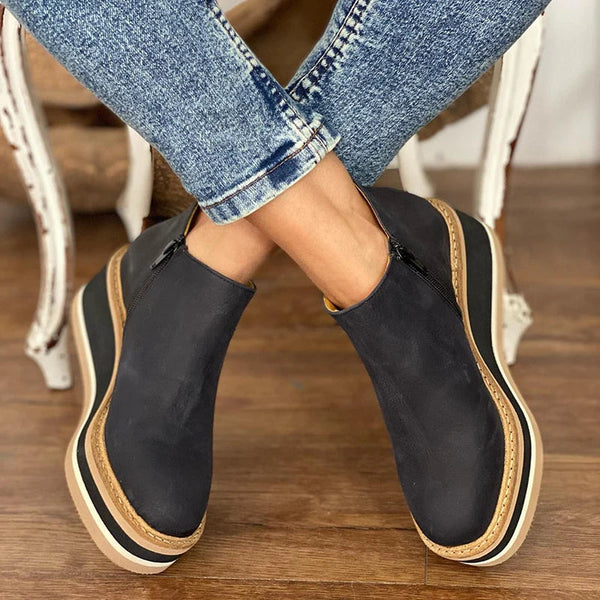 Stylish Women’s Ankle Boots, Waterproof and Comfortable for Everyday Wear
