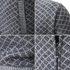 Marcus | Men's Quilted Zip Cardigan
