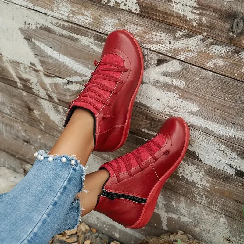 Harlow | Women's Lace-Up Ankle Boots