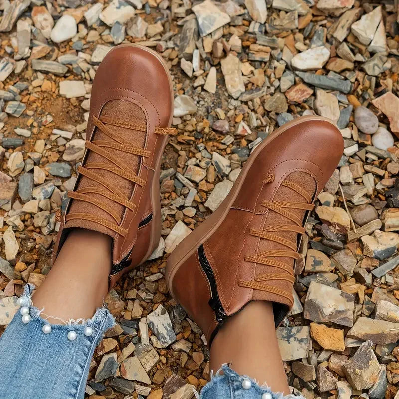 Harlow | Women's Lace-Up Ankle Boots